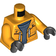 LEGO® Lijf met Motief Helder Licht Oranje 973pb3640c01