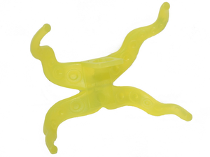 LEGO® onderdeel Lijf Accessoire Doorzichtig Neon Groen 53800