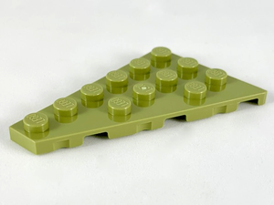 LEGO® los onderdeel Wig Plaat in kleur Olijfgroen 48208