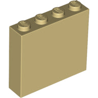 LEGO® los onderdeel Steen in kleur Geelbruin 49311