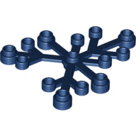 Plaatje in Gallery viewer laden, LEGO® los onderdeel Plant &amp; Struik in kleur Donkerblauw 2417