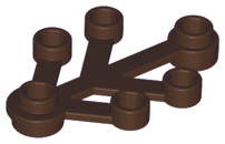 Plaatje in Gallery viewer laden, LEGO® los onderdeel Plant &amp; Struik Donker Bruin 2423