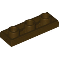 Plaatje in Gallery viewer laden, LEGO® los onderdeel Tegel Aangepast Donker Bruin 35459