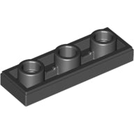 LEGO® los onderdeel Tegel Aangepast in kleur Zwart 35459