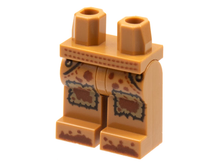 Plaatje in Gallery viewer laden, LEGO® onderdeel Benen met Motief Medium Noga 970c00pb0994