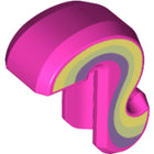 LEGO® Dier Onderdelen met Motief Donker Roze 15429pb13