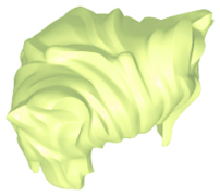 LEGO® los onderdeel Haar in kleur Geelachtig Groen 53798