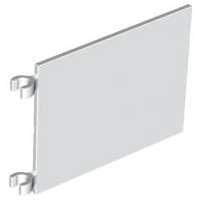 LEGO® los onderdeel Vlag in kleur Wit 2525