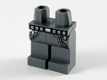 Plaatje in Gallery viewer laden, LEGO® Benen met Motief Donker Blauwachtig Grijs 970c00pb1055