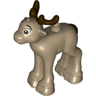 LEGO® los onderdeel Landdier Donker Geelbruin 60436pb01