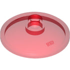 LEGO® los onderdeel Schaal in kleur Doorzichtig Rood 43898