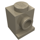 LEGO® los onderdeel Steen Aangepast Donker Geelbruin 4070