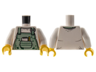 LEGO® los onderdeel Lijf met Motief Wit 973pb3709c01