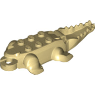 LEGO® los onderdeel Dier Onderdelen in kleur Geelbruin 18904