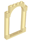 LEGO® los onderdeel Deurkozijn in kleur Geelbruin 40066