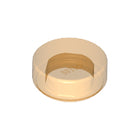 LEGO® los onderdeel Tegel Rond Doorzichtig Oranje 98138