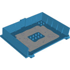 LEGO® Container met Motief Donker Azuurblauw 65196pb01