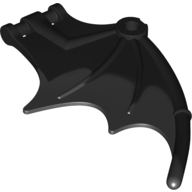 LEGO® los onderdeel Dier Onderdelen in kleur Zwart 38547