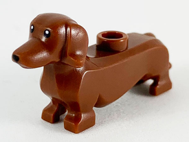 LEGO® los onderdeel Landdier Roodachtig Bruin 53075pb01