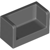 Plaatje in Gallery viewer laden, LEGO® los onderdeel Paneel Donker Blauwachtig Grijs 23969