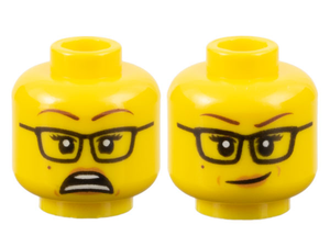 LEGO® los onderdeel Hoofd in kleur Geel 3626cpb2588