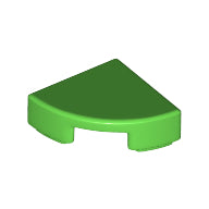 Plaatje in Gallery viewer laden, LEGO® los onderdeel Tegel Rond in kleur Fel Groen 25269