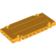 Plaatje in Gallery viewer laden, LEGO® onderdeel Technisch Paneel Helder Licht Oranje 64782