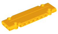 Plaatje in Gallery viewer laden, LEGO® onderdeel Technisch Paneel Helder Licht Oranje 15458