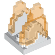 Plaatje in Gallery viewer laden, LEGO® los onderdeel Energy Effect in kleur Wit 41685pb01