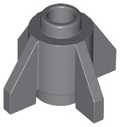 Plaatje in Gallery viewer laden, LEGO® los onderdeel Steen Rond Donker Blauwachtig Grijs 4588