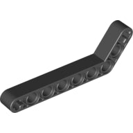 Plaatje in Gallery viewer laden, LEGO® los onderdeel Technische Hefbalk in kleur Zwart 32271