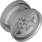 LEGO® los onderdeel Wiel Licht Blauwachtig Grijs 15038