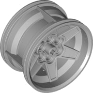 LEGO® los onderdeel Wiel Licht Blauwachtig Grijs 15038