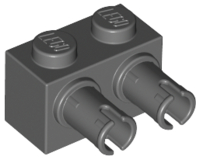 LEGO® Steen Aangepast Donker Blauwachtig Grijs 30526