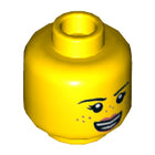 LEGO® los onderdeel Hoofd in kleur Geel 3626cpb2484