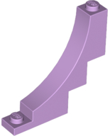 LEGO® los onderdeel Steen Boog in kleur Lavendel 30099