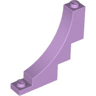Plaatje in Gallery viewer laden, LEGO® los onderdeel Steen Boog in kleur Lavendel 30099