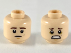 LEGO® los onderdeel Hoofd in kleur Lichte Noga 3626pb2395