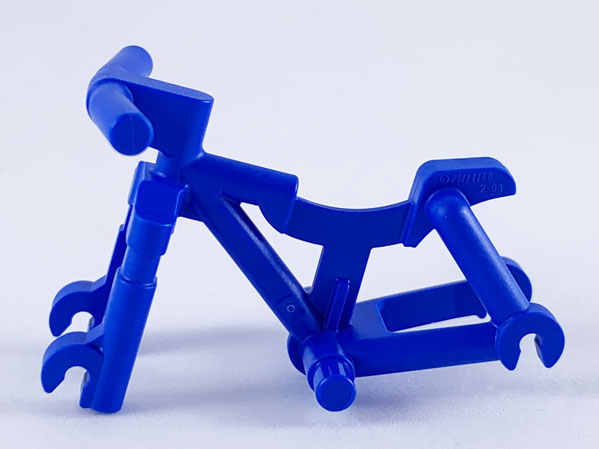 LEGO® los onderdeel Fiets & Motor in kleur Blauw 36934