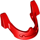 LEGO® los onderdeel Hoofddeksel Accessoire Rood 98129