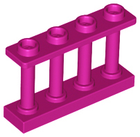 LEGO® los onderdeel Hek in kleur Magenta 15332