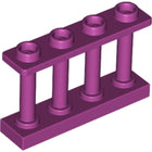 LEGO® los onderdeel Hek in kleur Magenta 15332