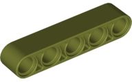 Plaatje in Gallery viewer laden, LEGO® los onderdeel Technische Hefbalk Olijfgroen 32316