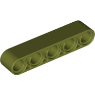 Plaatje in Gallery viewer laden, LEGO® los onderdeel Technische Hefbalk Olijfgroen 32316