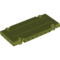 Plaatje in Gallery viewer laden, LEGO® los onderdeel Technisch Paneel Olijfgroen 64782