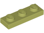 LEGO® los onderdeel Plaat Algemeen in kleur Olijfgroen 3623
