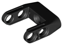 LEGO® los onderdeel Technische Verbinding Zwart 87408