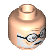 Plaatje in Gallery viewer laden, LEGO® los onderdeel Hoofd in kleur Lichte Noga 3626cpb2482