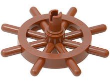Plaatje in Gallery viewer laden, LEGO® los onderdeel Boot in kleur Roodachtig Bruin 4790b