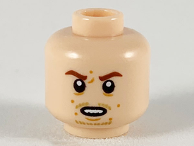 LEGO® los onderdeel Hoofd in kleur Lichte Noga 3626cpb2483